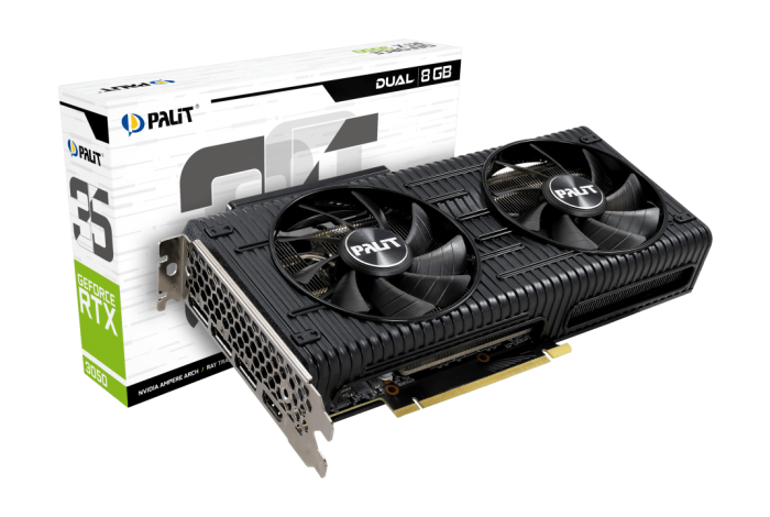 Palit GeForce RTX 3050 Dual 8G