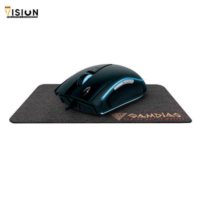GAMDIAS ZEUS E1 RGB Gaming Mouse + Mouse Pad